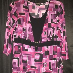 Lane Bryant Geometric Top